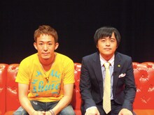 ファンキー加藤（写真左）とバカリズム（右）。