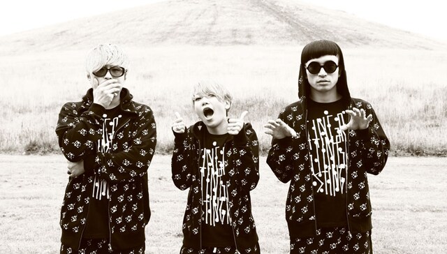 橋本塁、acco、TA-1（写真左から）