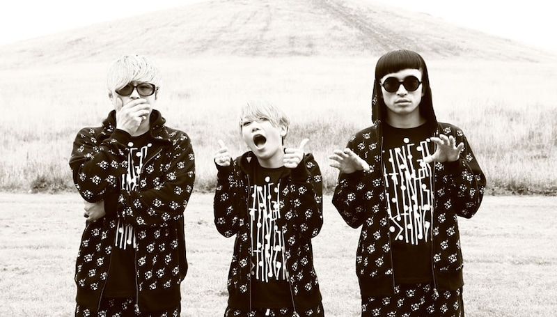 橋本塁、acco、TA-1（写真左から）