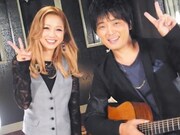 西野カナ×押尾コータロー「Your Song」のスタジオライブ収録時の様子。