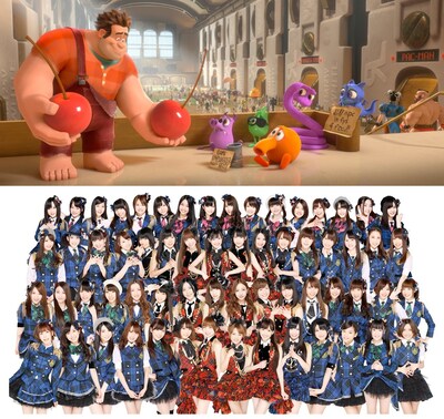 ディズニー映画とAKB48のコラボレーションは、国内外で注目を集めることになりそうだ。 (c)Disney Enterprises, Inc. All Rights Reserved. / (c)AKS