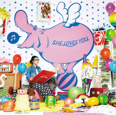 V.A.「SHE LOVES YOU」ジャケット