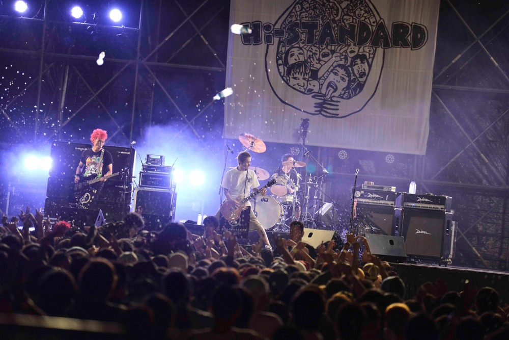 Hi-STANDARD（Photo by Rui Hashimoto<SOUND SHOOTER>）