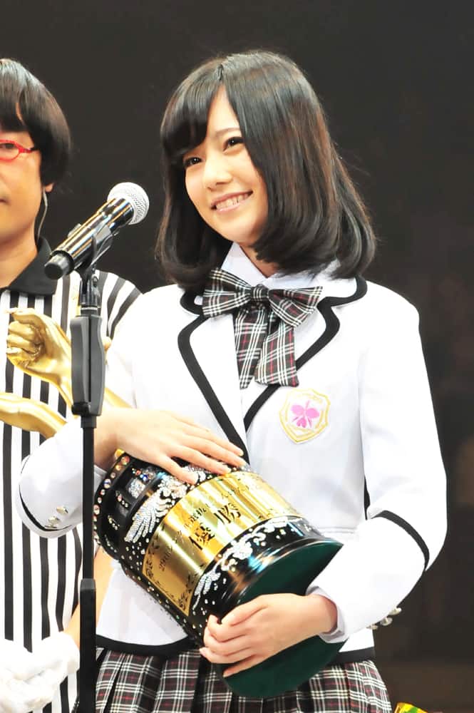 次世代エース島崎遥香、AKBじゃんけん選抜で初センター獲得 - 音楽ナタリー