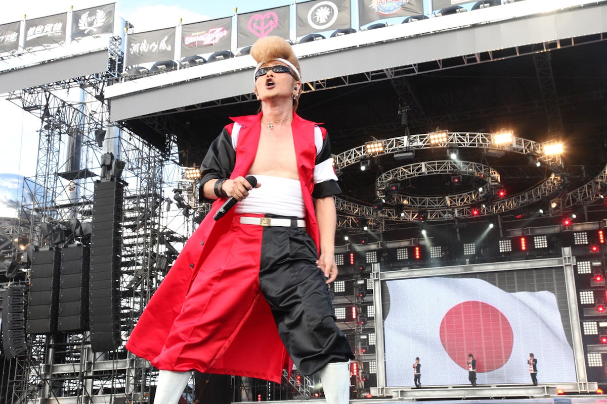 綾小路翔（氣志團） - ayu学ラン！キリショー裸！氣志團万博2日目も大