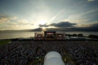 「イナズマロック フェス 2012」会場の様子。