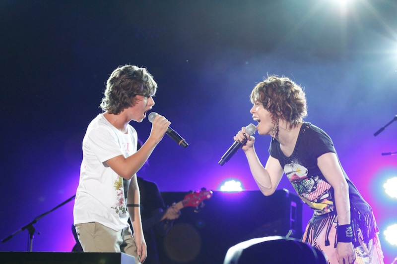 ミゲル（写真左）とT.M.Revolution（右）。