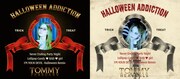 Tommy february6 & Tommy heavenly6「HALLOWEEN ADDICTION」初回限定盤Wジャケット（※ダブルジャケット仕様のため、ジャケット写真は商品の表面と裏面をつなげて掲載。商品サイズは通常のCDサイズと同様）。