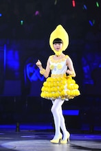 2012年に行われた「AKB48 29thシングル選抜じゃんけん大会」のAKB48市川美織。