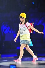 2012年に行われた「AKB48 29thシングル選抜じゃんけん大会」のAKB48川栄李奈。