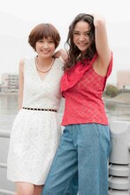 映画「FASHION STORY ～Model～」のメインキャストを務める本田翼（写真左）と加賀美セイラ（右）。(C)2012F.S.フィルムパートナーズ