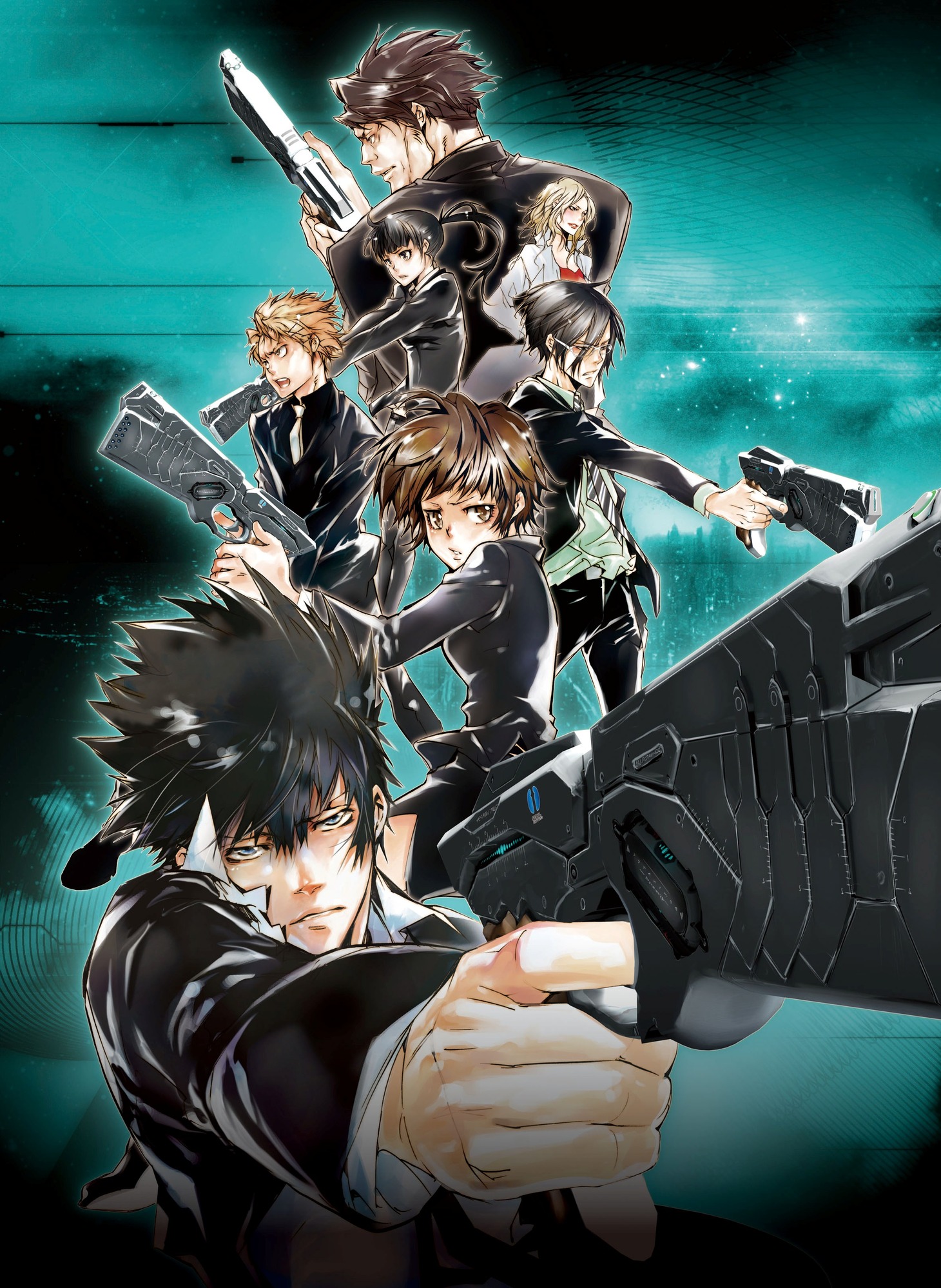 「PSYCHO-PASS サイコパス」キービジュアル(c)サイコパス製作委員会