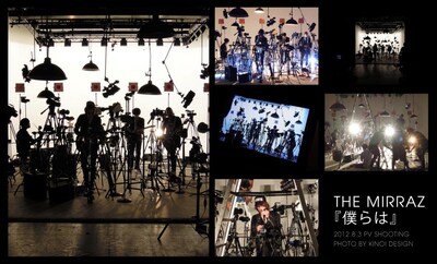 The Mirraz「僕らは」PV撮影メイキングフォト