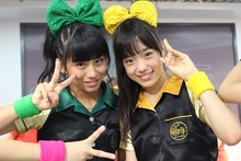坂本遥奈（写真左）と伊藤千由李（右）。