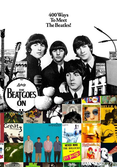 「ビートルズの遺伝子ディスク・ガイド」表紙