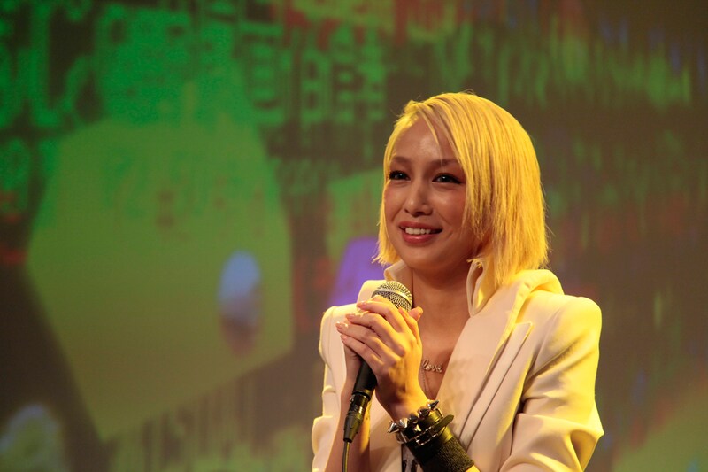 「2.5D渋谷PARCO前夜祭」での中島美嘉。