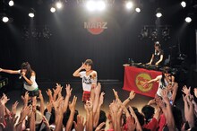 9月17日に東京・新宿MARZにて行われた「アイドルラップナイト」の様子。