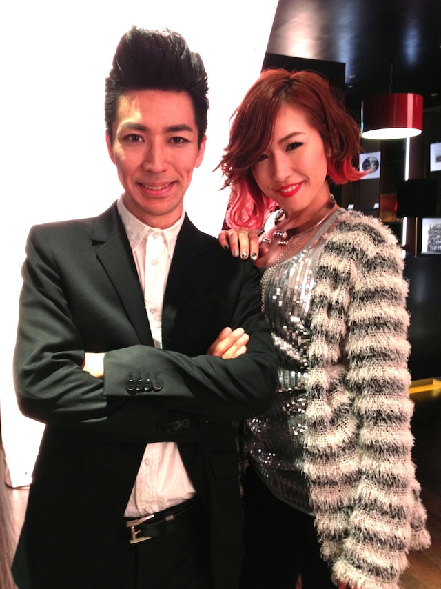 TAKAHIRO（写真左）とGILLE（右）。