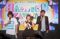 MCを務めたエレキコミックとIMALU。