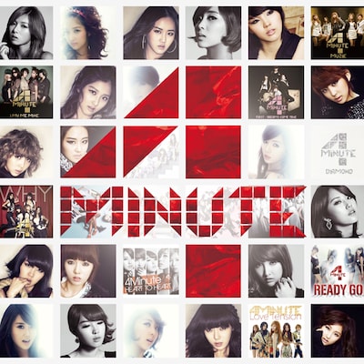 4Minute「Best Of 4Minute」初回限定盤Aジャケット