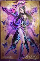 イラストレーターのウスダヒロが「THE END OF THE BEGINNING」の収録曲「Black Fairy」をイメージして描き下ろしたイラスト。