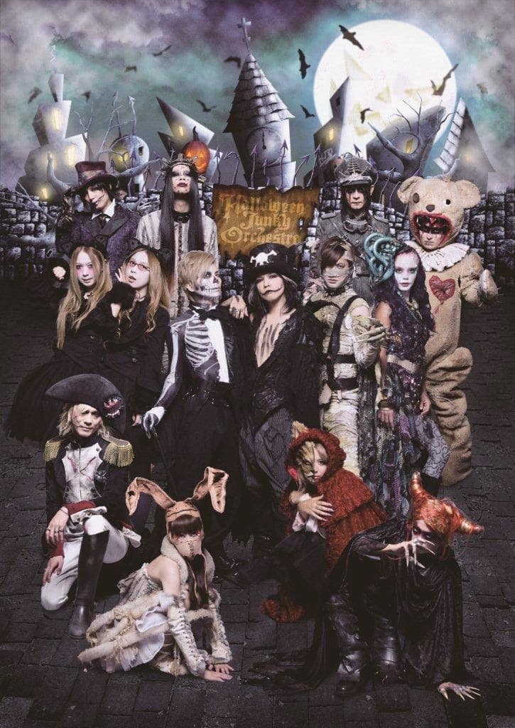 VAMPSハロウィン企画会場別スペシャルバンドメンバー公開 - 音楽ナタリー