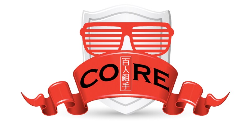 「百人組手CORE」ロゴ