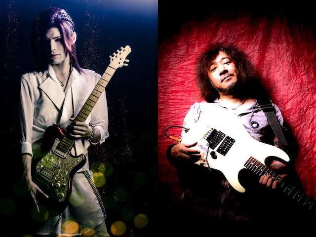 写真左からAnzi、福田洋也。