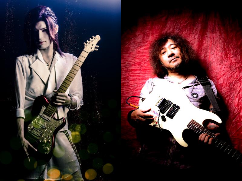 写真左からAnzi、福田洋也。