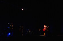 7月31日に渋谷公会堂で行われたライブ「阿部真央らいぶ No.4」の模様。