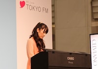 公開収録でのワンシーン。