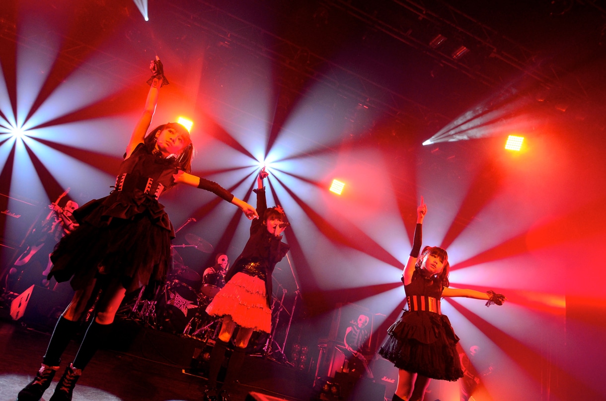 BABYMETAL（Photo by Taku Fujii）