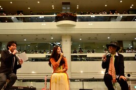 Rihwaイベントで熱唱＆米たに監督と「タイバニ」トーク