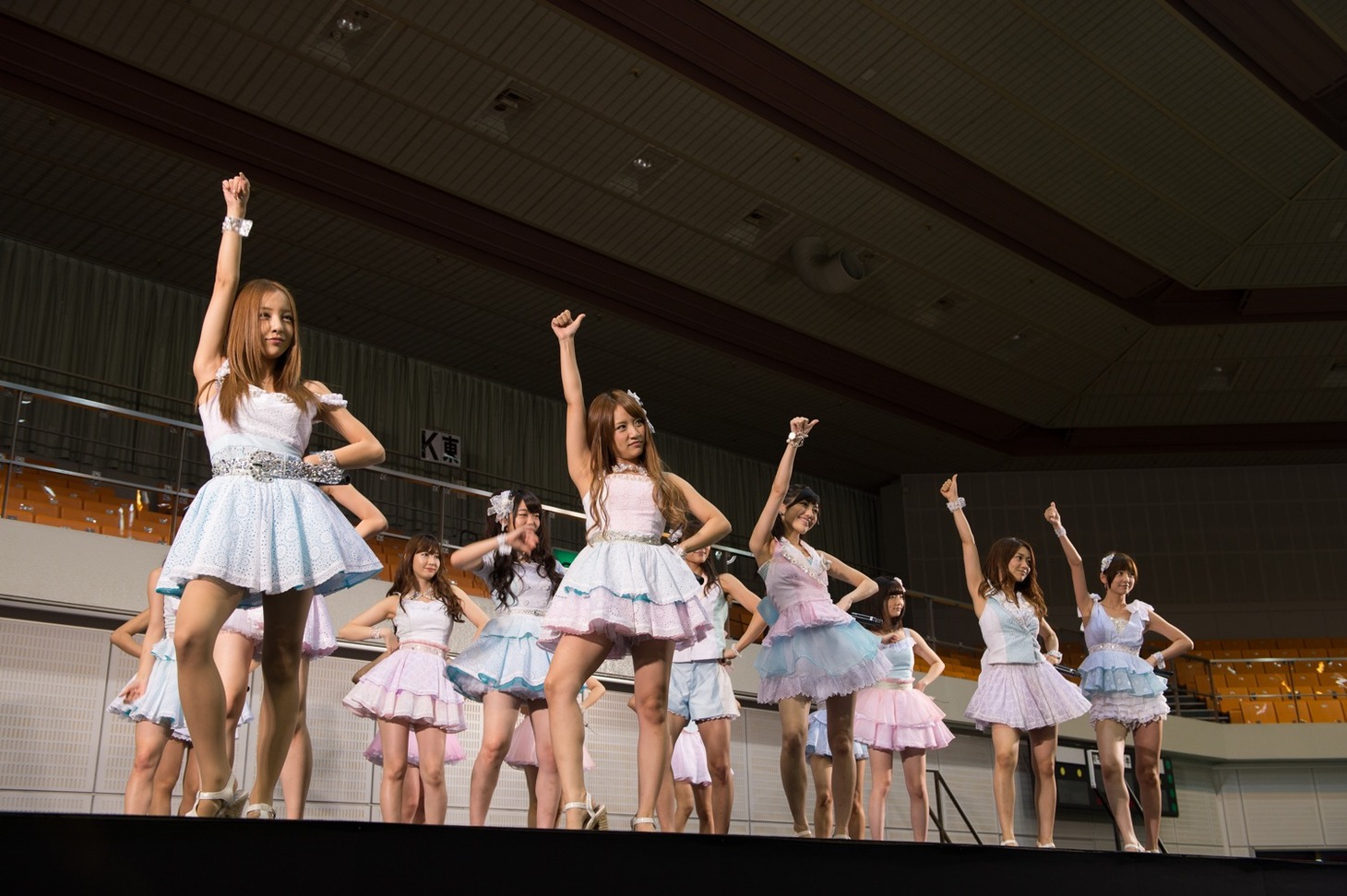 「真夏のSounds good !」全国握手会岩手公演の模様。(C)AKS