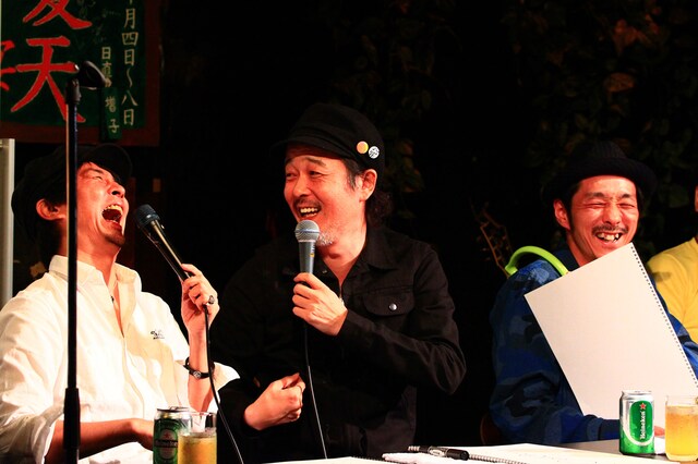 3日目「40代しゃべり場」の様子。