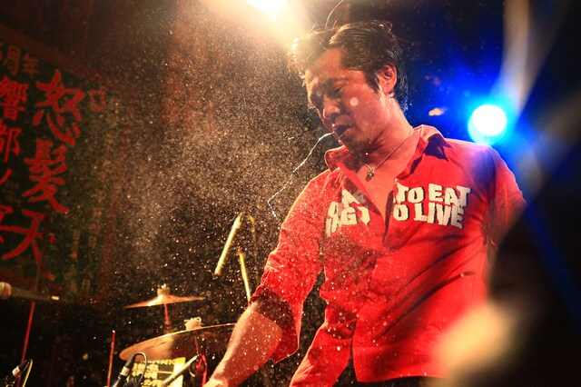 最終日「自己完結ロックFes」怒髪天のステージ。