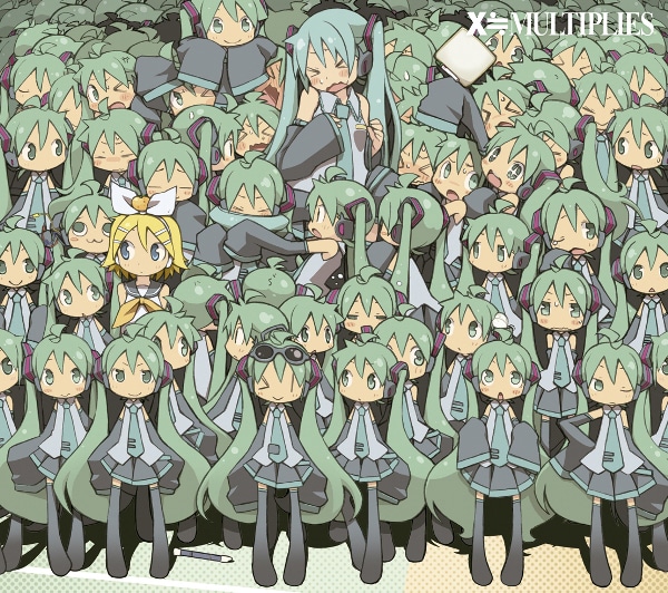 HMOとかの中の人。（PAw Laboratory.）「増殖気味 X≒MULTIPLIES（仮）」通常盤ジャケット