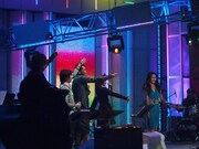 オープニング収録の様子。