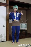 四男「じゅん」を演じる歌広場淳（Be-su）。