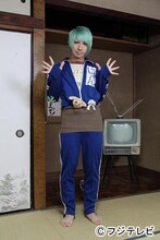 四男「じゅん」を演じる歌広場淳（Be-su）。