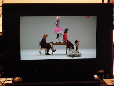 「ラブソング」PV撮影風景。