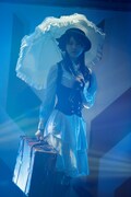「SKE48リクエストアワー セットリストベスト50 2012～神曲かもしれない～」で3位に選ばれた「枯葉のステーション」を披露する松井玲奈。(C)AKS