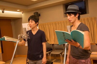 ブッダ役の星野源（写真左）とイエス役の森山未來（右）(C)中村 光・講談社／SYM 製作委員会