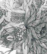 DIR EN GREY「輪郭」通常盤ジャケに謎の人体イラスト