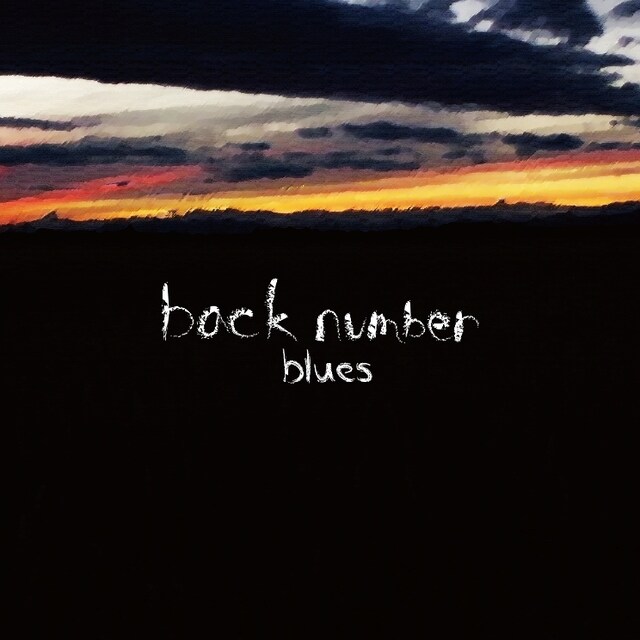 back number「blues」通常盤ジャケット
