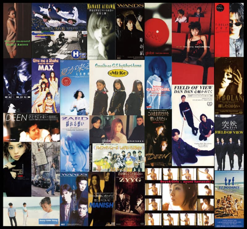 「MILLION」収録楽曲のジャケット集