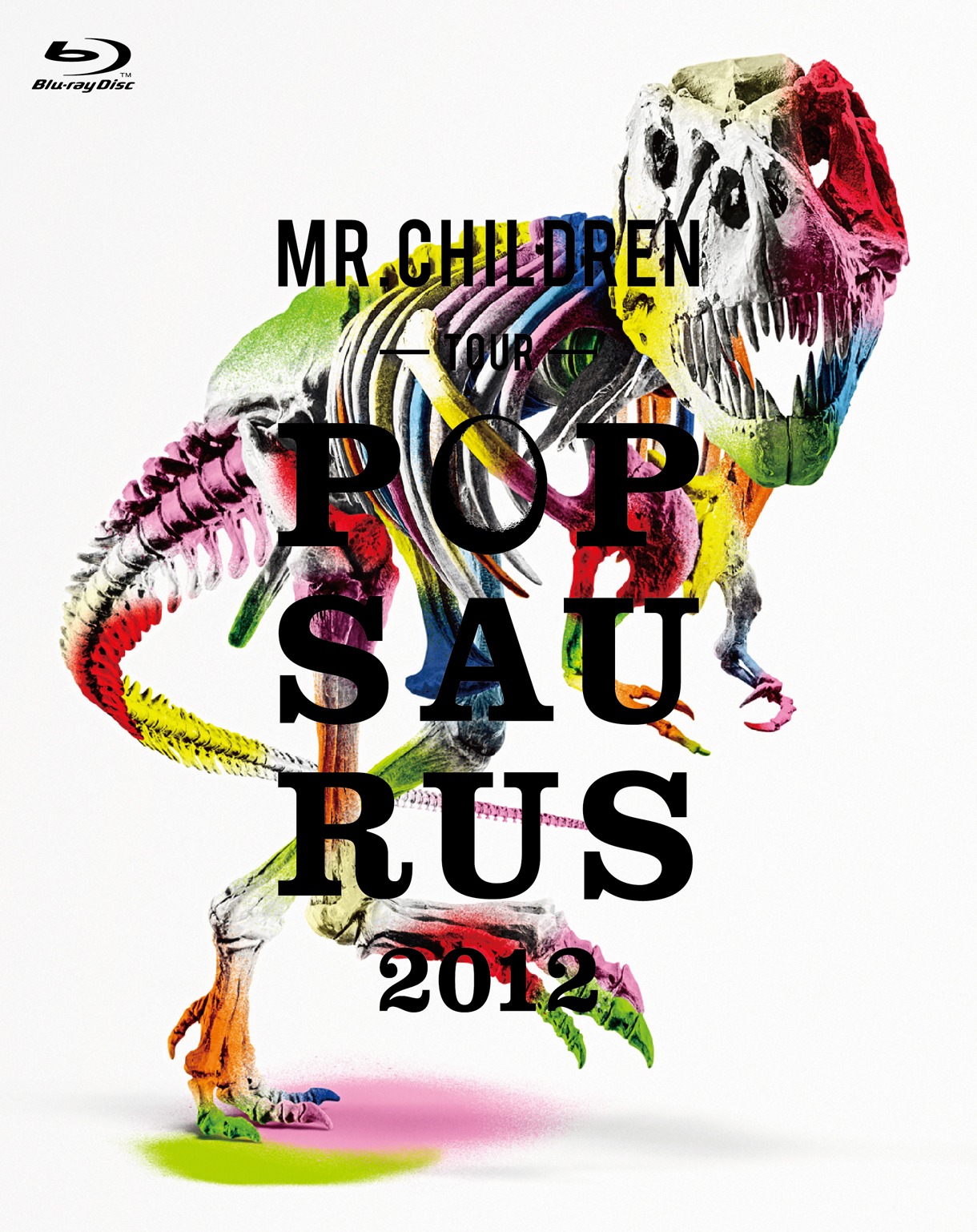 Mr.Children「MR.CHILDREN TOUR POPSAURUS 2012」Blu-rayジャケット
