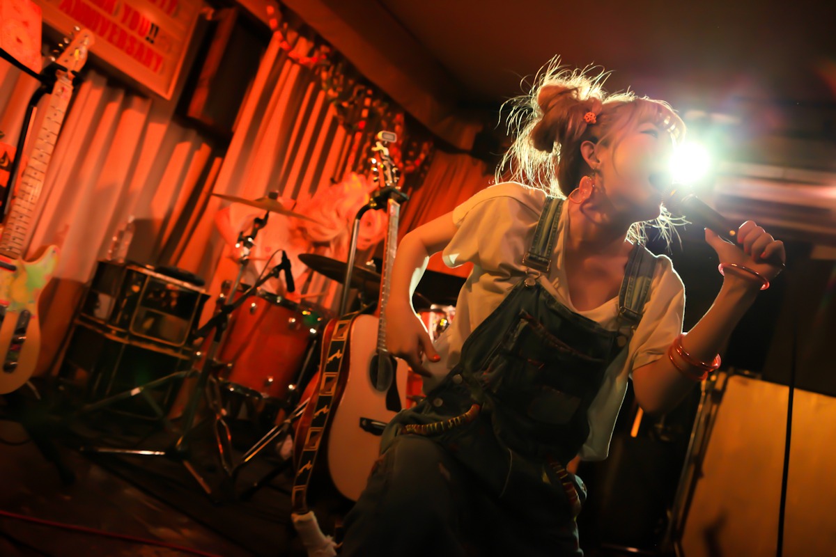 10月15日のライブの模様。