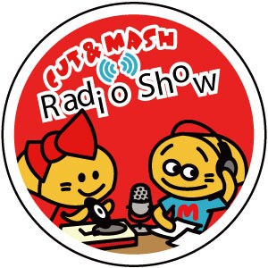 中塚武「CUT & MASH Radio Show」バッジデザイン
