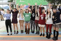 「乃木坂って、ここ！」ロケの様子。